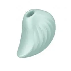 Double Stimulateur Clitoris Rechargeable Et étanche Pearl Diver Menthe - Satisfyer