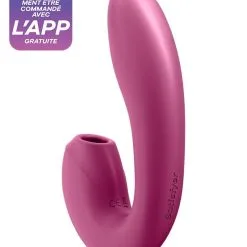 Double Stimulateur Connecté Flexible Sunray Bordeaux 16,9cm - Satisfyer 8 Double Stimulateur Connecté Flexible Sunray Bordeaux 16,9cm - Satisfyer -LINGERIES Soldes double stimulateur connecte flexible sunray bordeaux 16 9cm satisfyer only love 34909045915828
