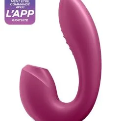 Double Stimulateur Connecté Flexible Sunray Bordeaux 16,9cm - Satisfyer 9 Double Stimulateur Connecté Flexible Sunray Bordeaux 16,9cm - Satisfyer -LINGERIES Soldes double stimulateur connecte flexible sunray bordeaux 16 9cm satisfyer only love 34909046014132