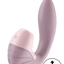 Double Stimulateur Doux Féminin Supernova Rose 16,9 X 9,2cm - Satisfyer