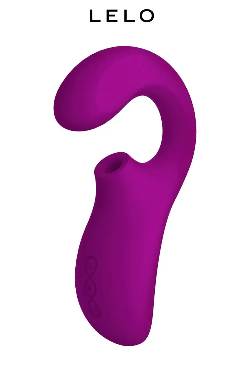 Double Stimulateur Enigma Violet Vibromasseur Double Action - Lelo 2 Double Stimulateur Enigma Violet Vibromasseur Double Action - Lelo – Image 2