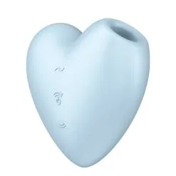 Double Stimulateur Féminin Bleu Coeur Cutie Heart 12 Modes De Vibration - Satisfyer 7 Double Stimulateur Féminin Bleu Coeur Cutie Heart 12 Modes De Vibration - Satisfyer -LINGERIES Soldes double stimulateur feminin bleu coeur cutie heart 12 modes de vibration satisfyer only love 34888281129140