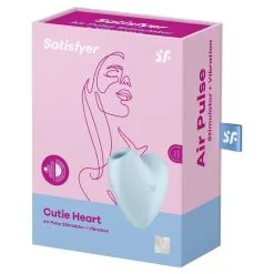 Double Stimulateur Féminin Bleu Coeur Cutie Heart 12 Modes De Vibration - Satisfyer 9 Double Stimulateur Féminin Bleu Coeur Cutie Heart 12 Modes De Vibration - Satisfyer -LINGERIES Soldes double stimulateur feminin bleu coeur cutie heart 12 modes de vibration satisfyer only love 34888281161908