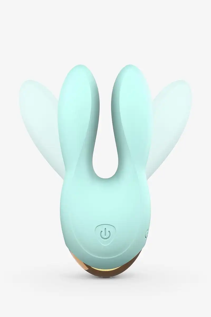 Double Stimulateur Sextoy Lapin 10 Modes Vibrant Hear Me Bleu - Love To Love 3 Double Stimulateur Sextoy Lapin 10 Modes Vibrant Hear Me Bleu - Love To Love – Image 3
