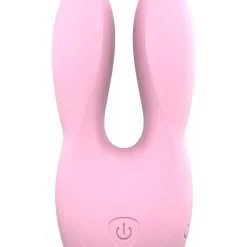 Vibromasseur Double Stimulateur Clitoridien Hear Me Rose - Love To Love