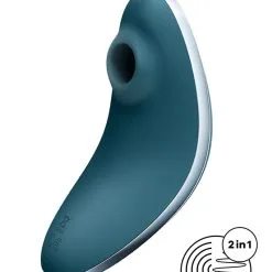 Double Stimulateur Clitoridien Air Et Vibration Vulva Lover 1 Bleu - Satisfyer