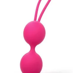 Boules De Geisha En Silicone Rose Soft Touch Dual Balls - Dorcel