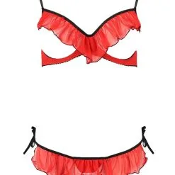 Passion Lingerie Ensemble Lingerie Coquine 2 Pièces Seins Nus En Tulle Cherry - Passion 6 Passion Lingerie Ensemble Lingerie Coquine 2 Pièces Seins Nus En Tulle Cherry - Passion -LINGERIES Soldes ensemble lingerie coquine 2 pieces seins nus en tulle cherry passion only love 39834379878713