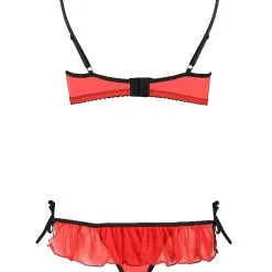 Passion Lingerie Ensemble Lingerie Coquine 2 Pièces Seins Nus En Tulle Cherry - Passion 7 Passion Lingerie Ensemble Lingerie Coquine 2 Pièces Seins Nus En Tulle Cherry - Passion -LINGERIES Soldes ensemble lingerie coquine 2 pieces seins nus en tulle cherry passion only love 39834379911481