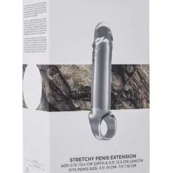 Gaine Extensible Pour Aggrandir Le Pénis De 2,5cm 31 Transparente - SONO -LINGERIES Soldes gaine extensible pour aggrandir le penis de 2 5cm 31 transparente sono only love 34508598313140