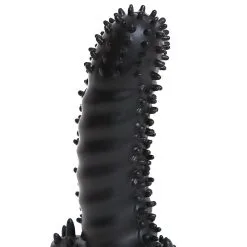 Gaine Penis Extension Avec Picots Stimulant Vaginal 14cm - Malesation