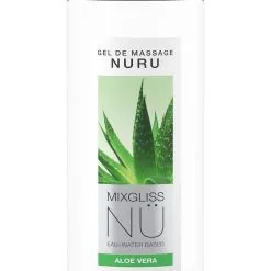 Gel Pour Massage Nuru à Base D'eau Et Aloe Vera 1 Litre Vegan - Mixgliss