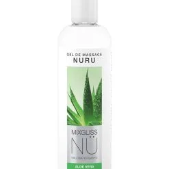 Gel Pour Massage Nuru Extra-glissant à L'aloé Vera 250ml - Mixgliss