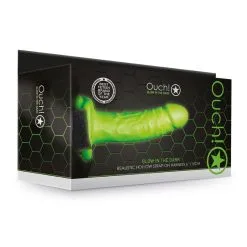 Ouch! Gode Ceinture Phosphorescent Vert Fluo Creux 18cm Unisexe - Ouch -LINGERIES Soldes gode ceinture phosphorescent vert fluo creux 18cm unisexe ouch only love 40040116715833