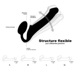 Strap-on-me Gode Ceinture Strap-on Couleur Chair Taille S Spécial Débutant - Strap On Me -LINGERIES Soldes gode ceinture strap on chair s only love 34091214667956