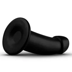 Gode Incurvé Avec Ventouse Semi-réaliste En Silicone Noir Charlie 14,5 Cm - No-Parts -LINGERIES Soldes gode incurve avec ventouse semi realiste en silicone noir lisse charlie 14 5 cm no parts only love 34020830773428