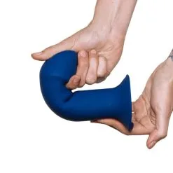 Gode Semi-réaliste Double Densité Hitsens 1 Bleu 17,7 X 4,5cm - Adrien Lastic -LINGERIES Soldes gode penis semi realiste double densite hitsens 1 17 7 x 4 5cm adrien lastic only love 40319046385977