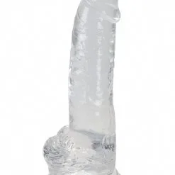 Gode Réaliste Ventousé En Jelly Transparent Extra-glissant Torrent 20,6cm - Alive