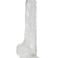 Gode Souple Avec Ventouse En Jelly Extra Glissante Lusty 18cm - Alive