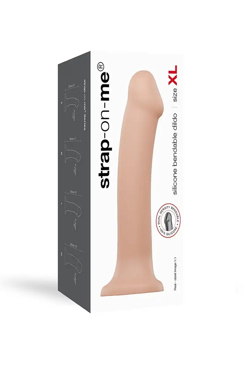 Gode Ventouse Flexible Dual-density Chair Taille XL 20cm - Strap-On-Me 4 Gode Ventouse Flexible Dual-density Chair Taille XL 20cm - Strap-On-Me – Image 4