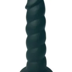 Gode Ventouse Flexible Rowan Taille XL 25cm Noir - Hot Fantasy