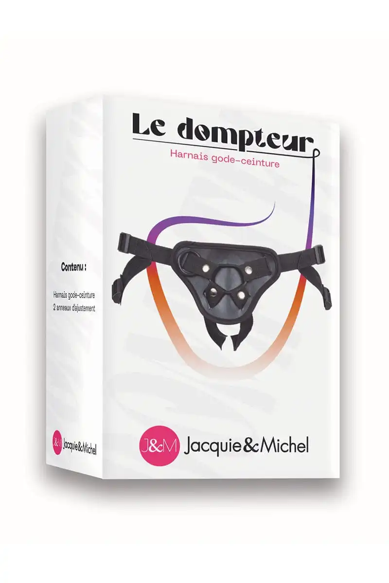 Jacquie & Michel Harnais Gode-ceinture Noir Pour Femme Le Dompteur - Jacquie Et Michel 5 Jacquie & Michel Harnais Gode-ceinture Noir Pour Femme Le Dompteur - Jacquie Et Michel – Image 5