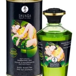 Huile Chauffante Aphrodisiaque Thé Vert - Shunga