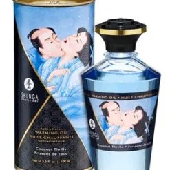 Huile Coquine Comestible Et Chauffante Frissons De Coco - Shunga