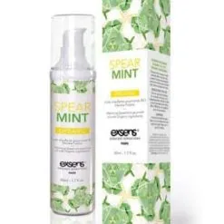 Huile De Massage Effet Chauffant BIO Menthe Fraiche - Exsens