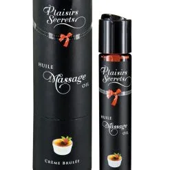 Plaisir Secret Huile De Massage Gourmande Crème Brulée - Plaisirs Secrets
