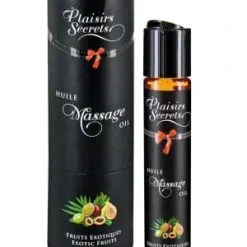 Plaisir Secret Huile De Massage Gourmande Fruits Exotiques - Plaisirs Secrets