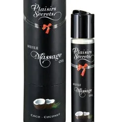 Plaisir Secret Huile De Massage Gourmande Noix De Coco - Plaisirs Secrets