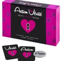 Tease-and-Please Jeu Action Ou Vérité Coquin édition Couple érotique - Tease And Please -LINGERIES Soldes jeu coquin action ou verite edition couple only love 34612553908404