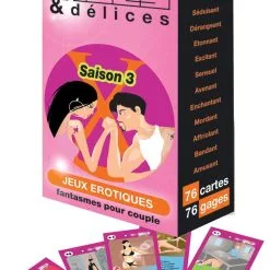 Vices & Délices Jeu De Cartes érotique Saison 3 - Vices Et Délices
