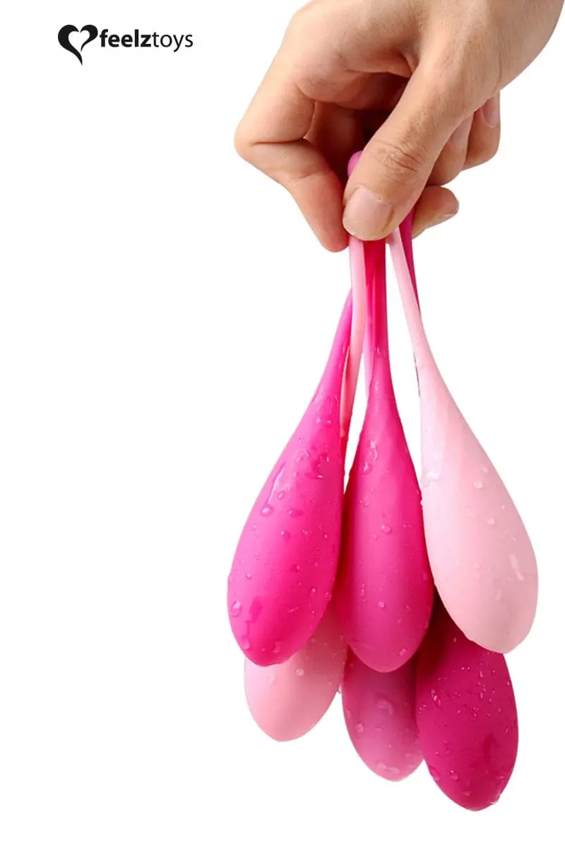 FeelzToys Kit 6 Boules De Geisha Spécial Entrainement Du Plancher Pelvien - Feelztoy 3 FeelzToys Kit 6 Boules De Geisha Spécial Entrainement Du Plancher Pelvien - Feelztoy – Image 3