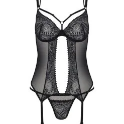 Passion Lingerie Lingerie Charme 2 Pièces Guêpière En Dentelle Et String Drosera - Passion ECO Collection 6 Passion Lingerie Lingerie Charme 2 Pièces Guêpière En Dentelle Et String Drosera - Passion ECO Collection -LINGERIES Soldes lingerie charme 2 pieces guepiere en dentelle et string drosera passion eco collection only love 34098085527732