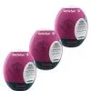 Lot De 3 Masturbateurs Masculin Eggs Bubble Oeufs 7 X 5 Cm - Satisfyer