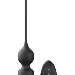 Love Balls Télécommandées Noires Boules De Kegel Connecté Couple - Dorcel