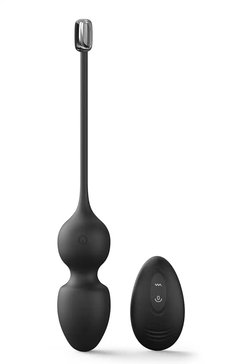 Love Balls Télécommandées Noires Boules De Kegel Connecté Couple - Dorcel 1 Love Balls Télécommandées Noires Boules De Kegel Connecté Couple - Dorcel