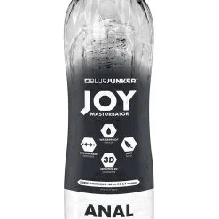 Masturbateur Anal Réaliste Transparent Pour Homme 16.5cm - Blue Junker