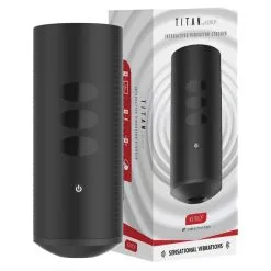 Masturbateur Rechargeable Connecté Et Interactif Pour Hommes Titan - Kiiroo -LINGERIES Soldes masturbateur connecte titan kiiroo only love 34016750305460