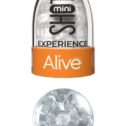 Masturbateur De Poche Transparent Pour Homme 8,5 X 5 Cm - Alive