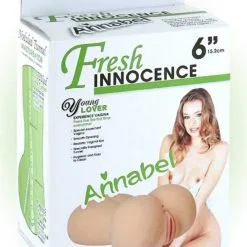 Masturbateur Vagin Vierge Et Anus étroit Fresh Innocence Annabel - NMC -LINGERIES Soldes masturbateur vagin et anus fresh innocence annabel only love 34018410004660
