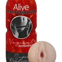 Masturbateur Vagin Super Réaliste Flexible Taille Unique - Alive