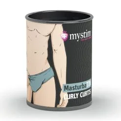 Mini Masturbateur De Poche Pour Homme MasturbaTIN Curly Curtis - Mystim