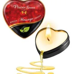 Mini Bougie De Massage érotique Sans Parfum à Usage Unique - Plaisir Secret