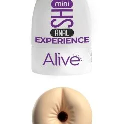 Mini Masturbateur Anal Doux Et Texturé 8,5 X 5 Cm De Poche - Alive