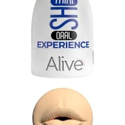 Mini Masturbateur De Poche Masculin Forme De Bouche 8,5 X 5 Cm - Alive