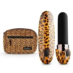 Mini Vibro Bullet Rouge à Lèvres Stimulation Clitoris Asha - Panthra