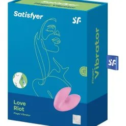Mini Vibromasseur Stimulant érogène Homme Et Femme Love Riot Rose - Satisfyer -LINGERIES Soldes mini vibromasseur stimulant erogene love riot rose satisfyer only love 39966304895289